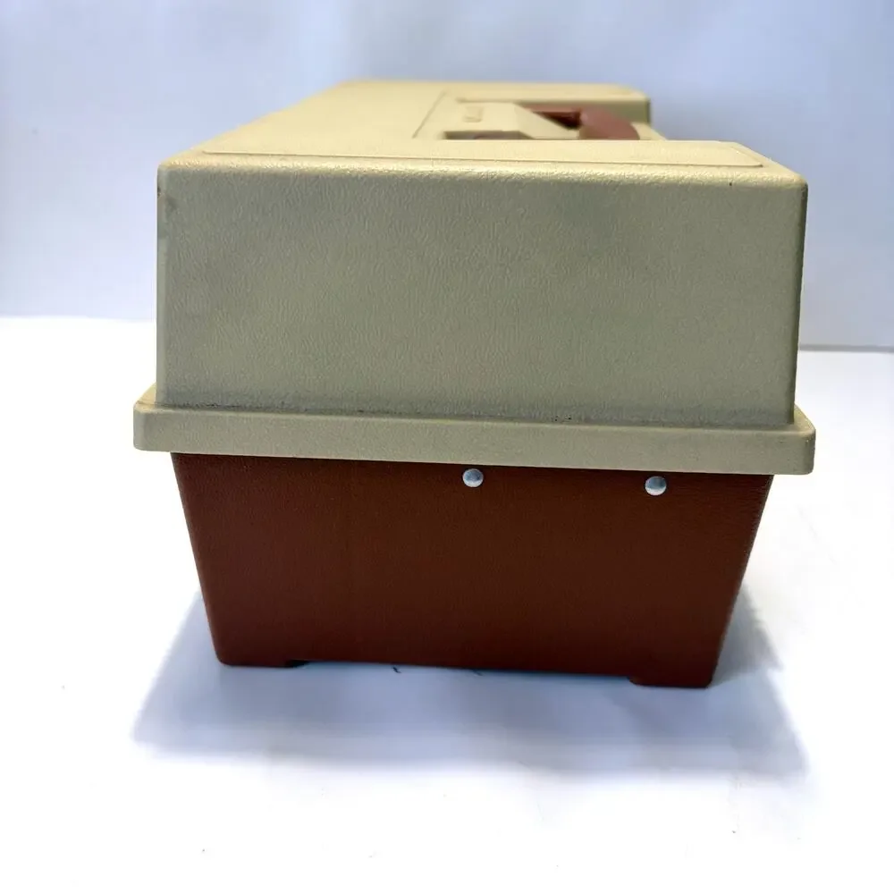 Vintage Plano 2200 2-Tray Tackle Box w/ Original 1992 Catalog & Papers